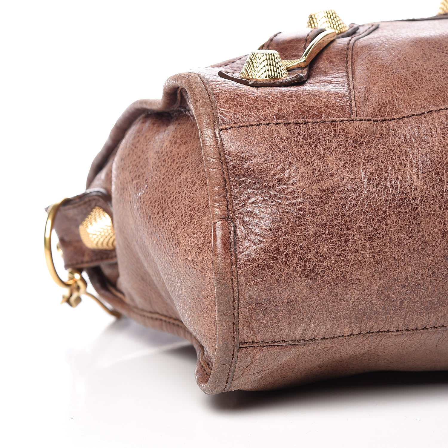 Balenciaga Agneau Giant 21 Gold Hardware City Castagna 15 of 18