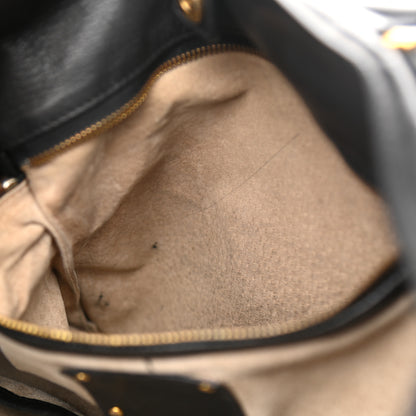 Prada Soft Calf Shopping Tote Black 7 of 18
