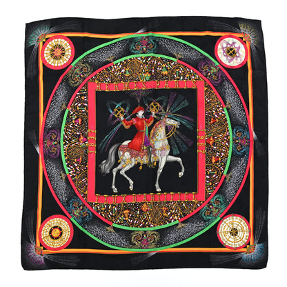 Hermes Silk Feux D'Artifice Scarf 90 1 of 6
