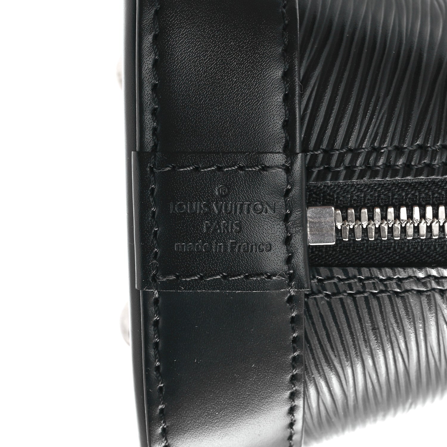 Louis Vuitton Epi Alma BB Black 8 of 13