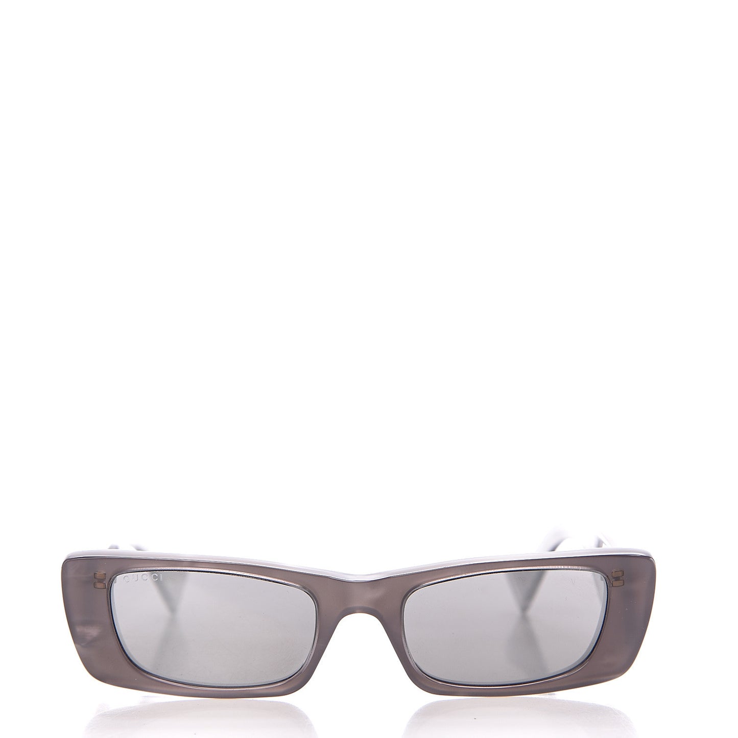Acetate Rectangular GG0516S Sunglasses Grey Gold