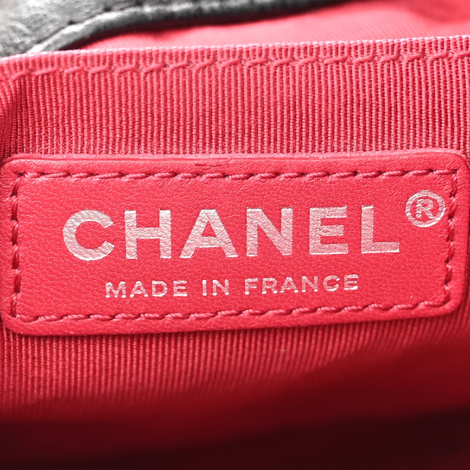 Chanel Calfskin Quilted Small Gabrielle Bucket Black 6 of 11