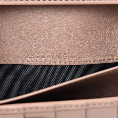 Gucci Guccissima Emily Continental Wallet Camelia 8 of 10