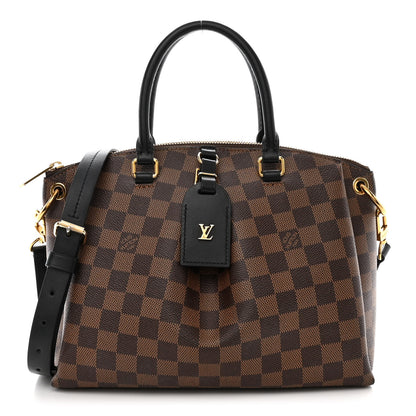 Louis Vuitton Damier Ebene Odeon Tote PM Black 1 of 9