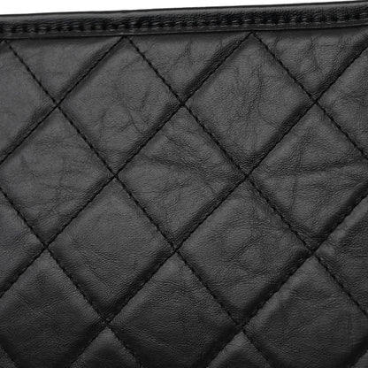 Chanel Aged Calfskin Quilted New Medium Gabrielle Hobo Black 12 of 16