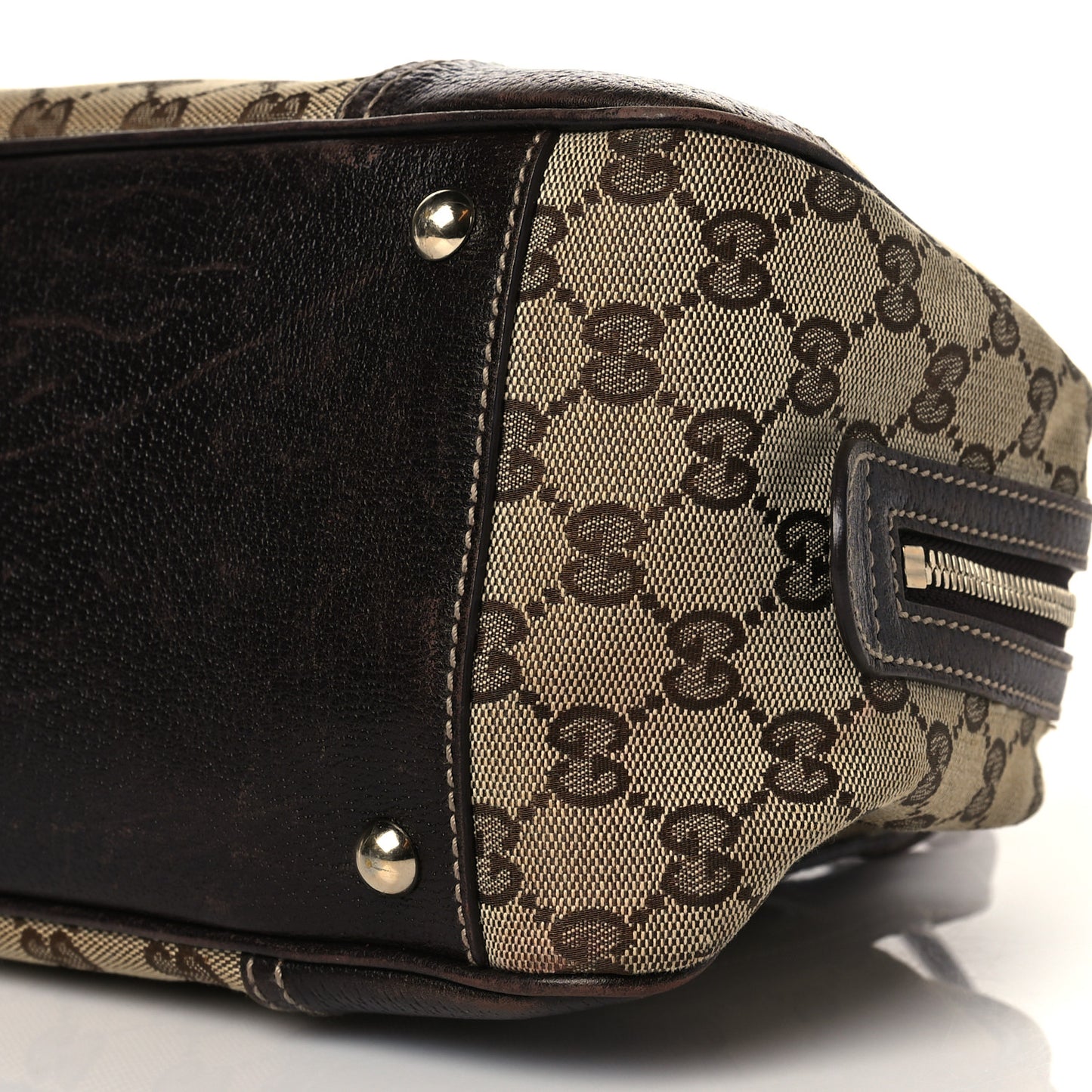 Monogram Small Princy Satchel Dark Brown