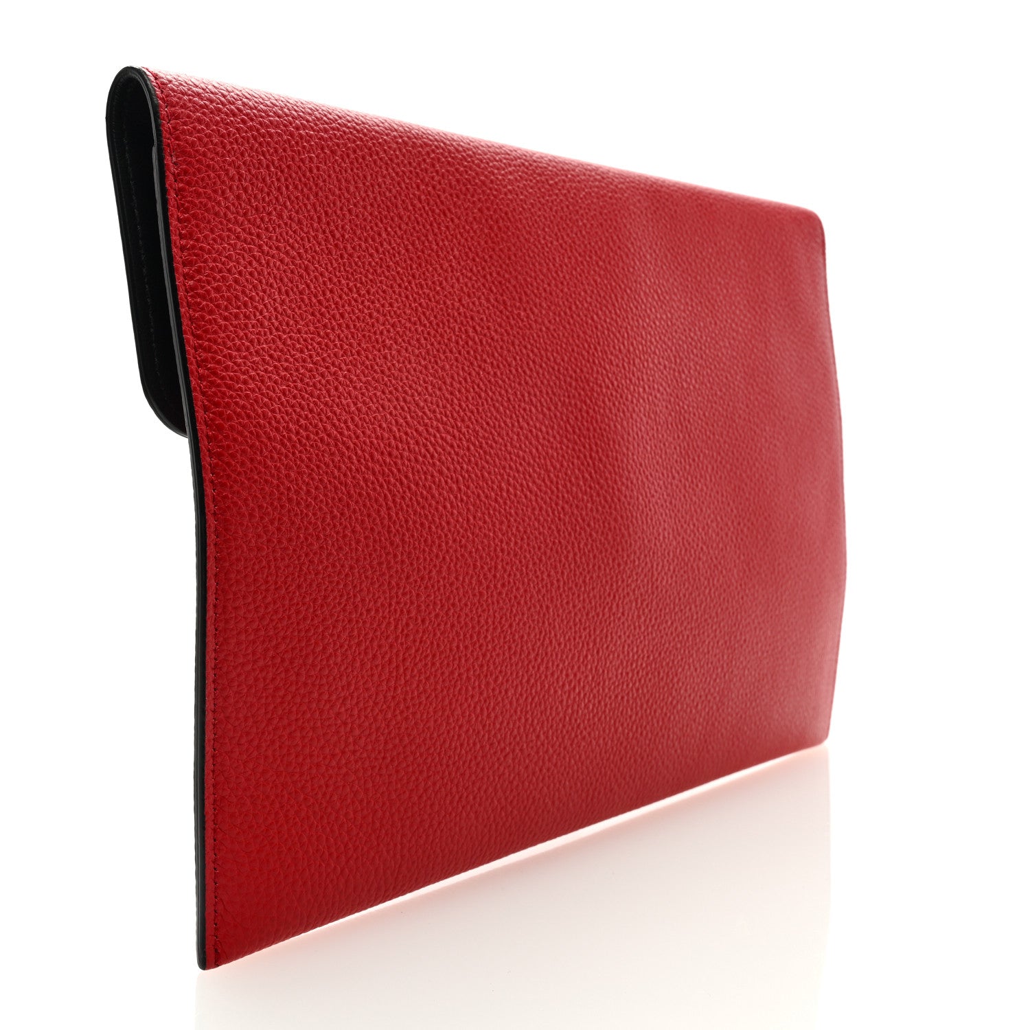 Alexander McQueen Calfskin Skull Clutch Red 3 of 6