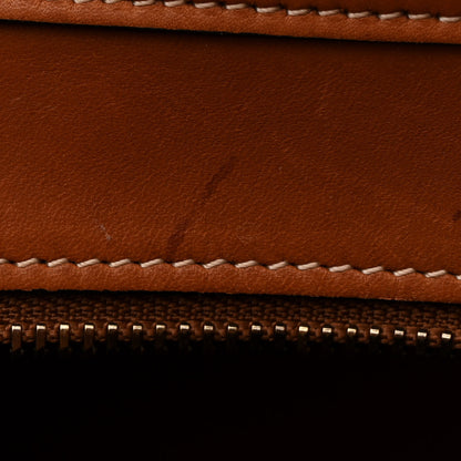 Celine Smooth Calfskin Tweed Nano Luggage Navy Tan 13 of 13