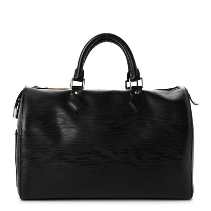 Louis Vuitton Epi Speedy 30 Black 1 of 10