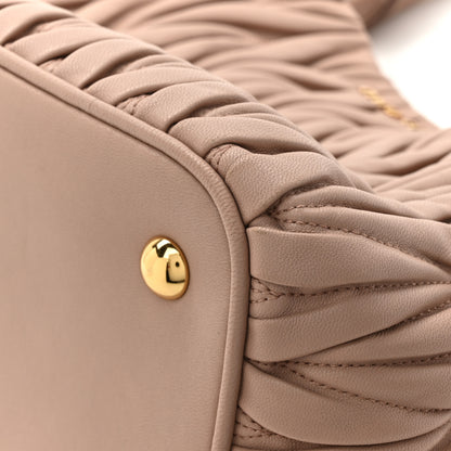 Miu Miu Nappa Matelasse Tote Cammeo 12 of 15