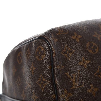 Louis Vuitton Monogram Macassar Keepall Bandouliere 45 8 of 10
