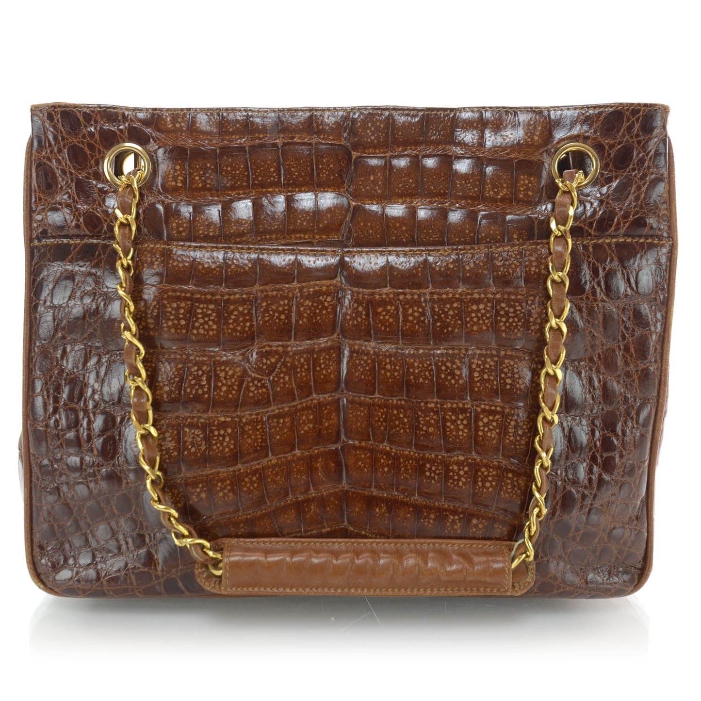 Alligator Tote Brown