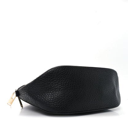 Burberry Heritage Grain Medium Orchard Bowling Bag Black 4 of 9