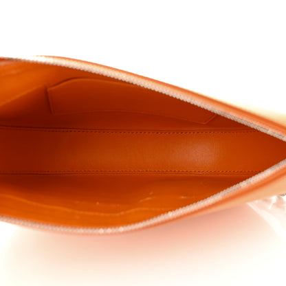 Burberry Calfskin Small Olympia Chain Shoulder Bag Orange 5 of 12