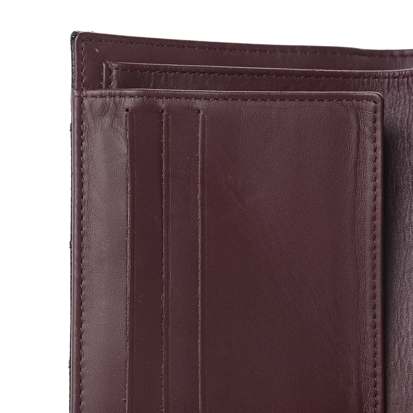 Caviar Quilted Compact Flap Wallet Black