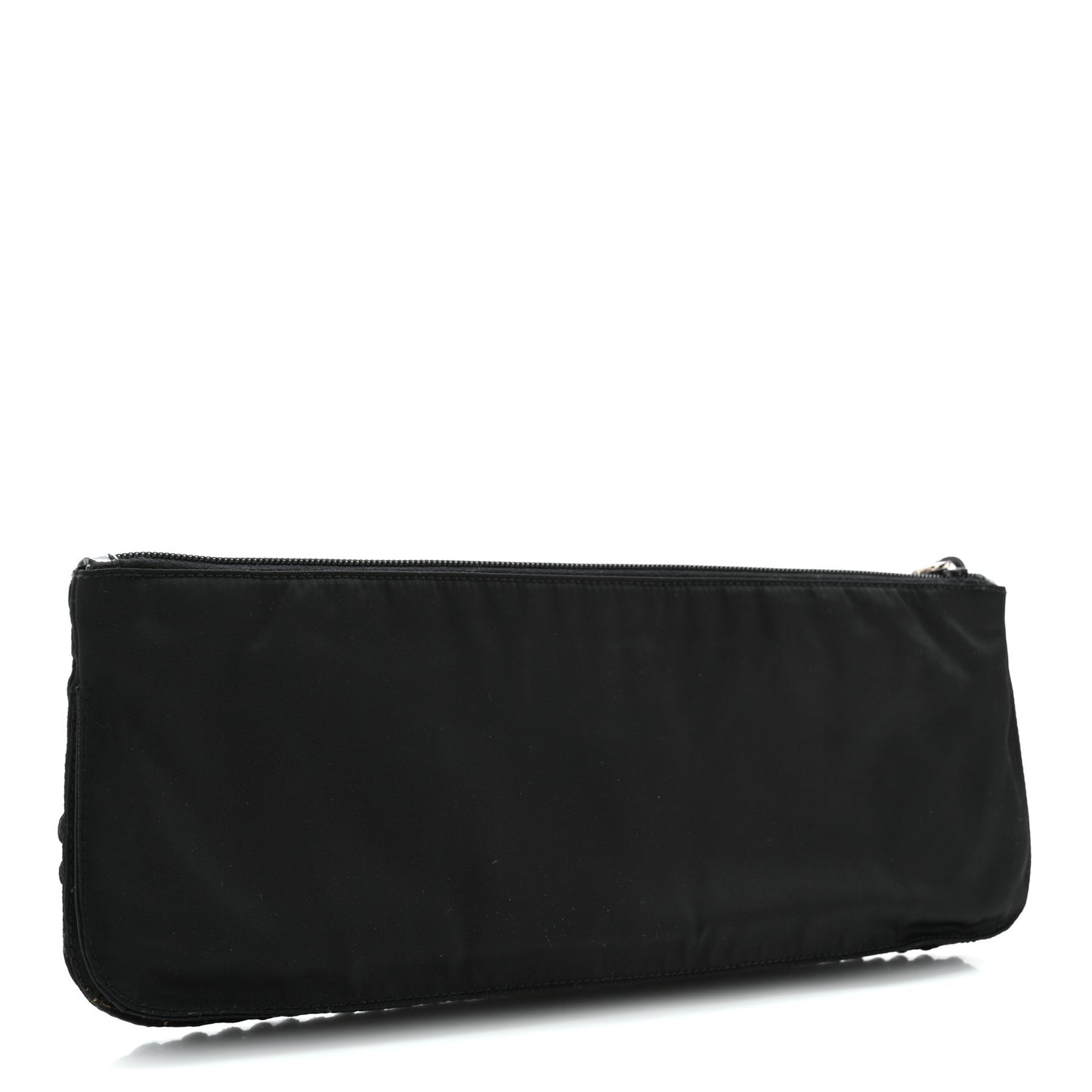 Passamaneria Embroidered Clutch Black