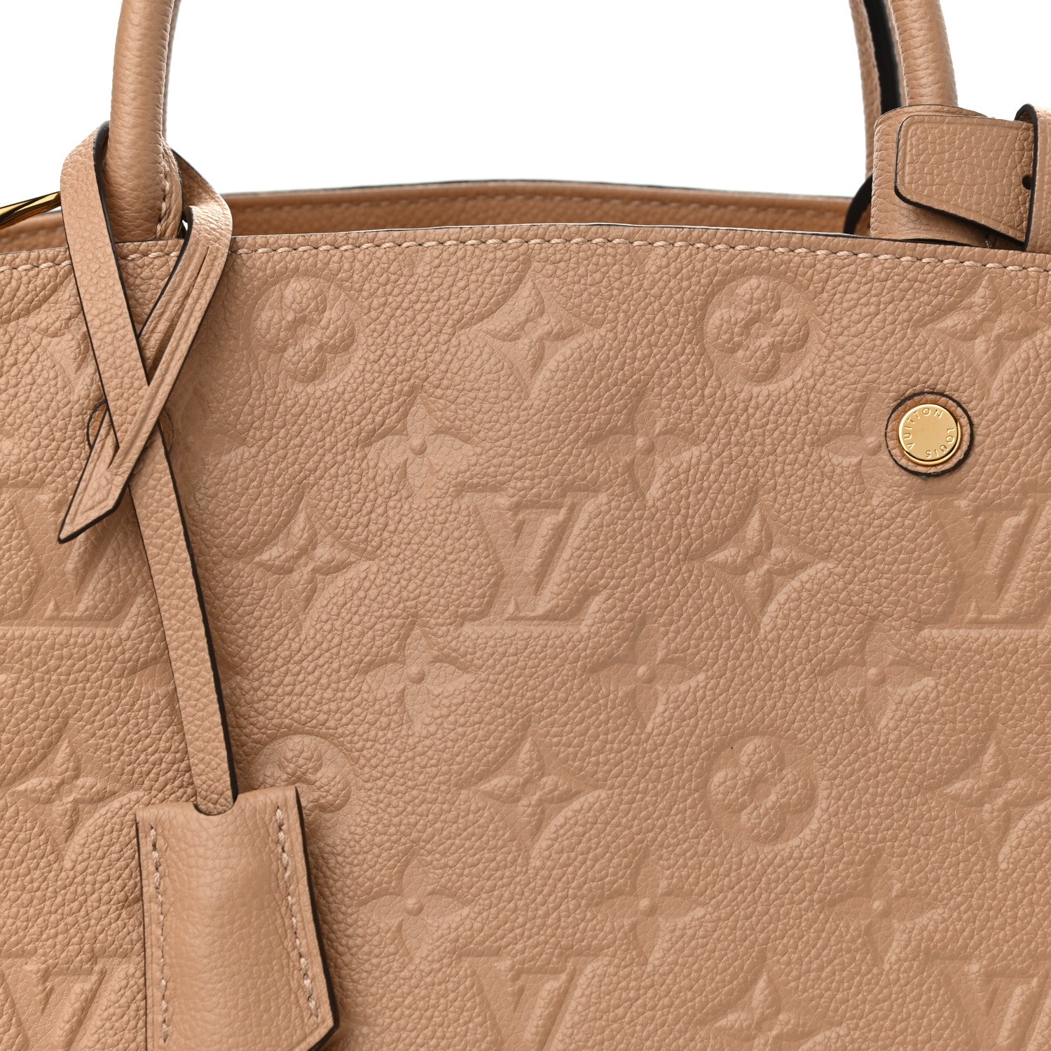 Louis Vuitton Empreinte Montaigne MM Papyrus 8 of 10