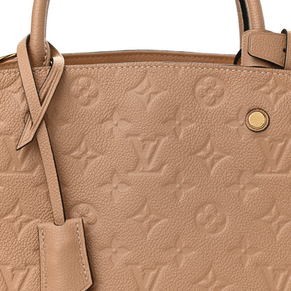 Louis Vuitton Empreinte Montaigne MM Papyrus 8 of 10