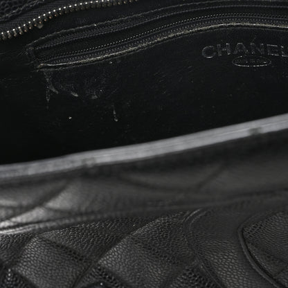 Chanel Caviar Quilted Medallion Tote Black 12 of 13