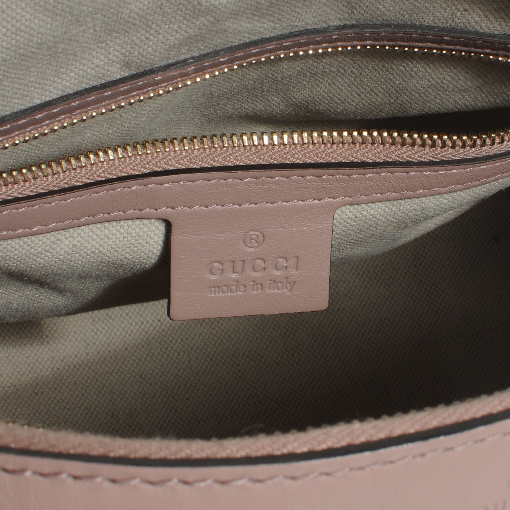 Gucci Monogram Vintage Web Medium Boston Light Pink 6 of 7