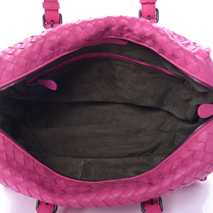 Bottega Veneta Nappa Intrecciato Boston Rosa Shock 5 of 13