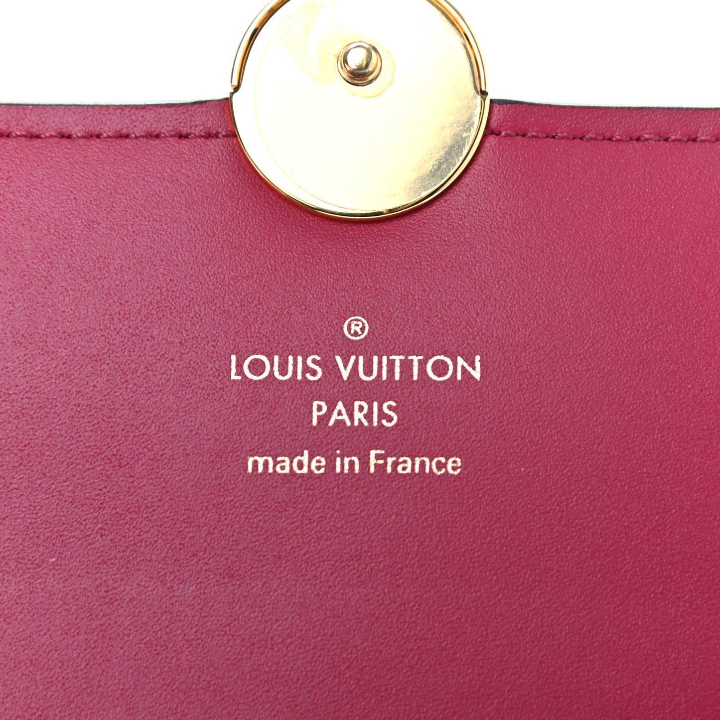 Monogram Flore Compact Wallet Fuchsia