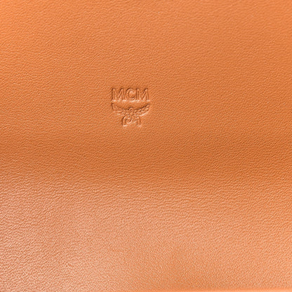MCM Visetos Large Patricia Wallet On Chain Cognac 6 of 9