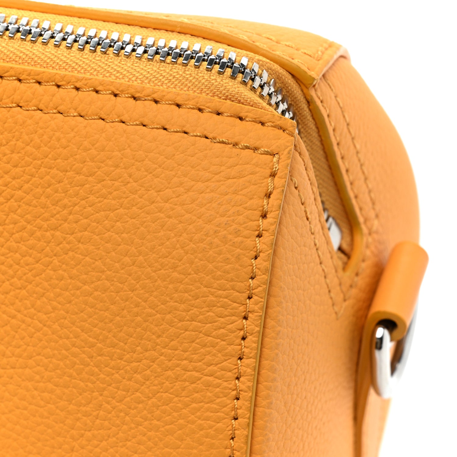 Louis Vuitton Grained Calfskin Aerogram City Keepall Safran Yellow 9 of 12