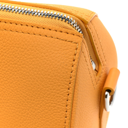 Louis Vuitton Grained Calfskin Aerogram City Keepall Safran Yellow 9 of 12