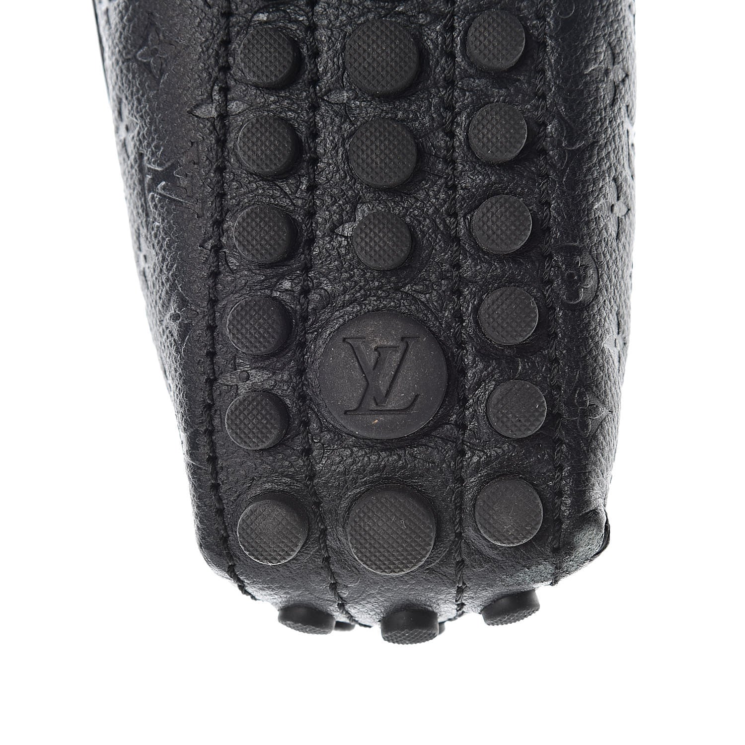 Louis Vuitton Empreinte Gloria Loafers 38.5 Black 8 of 9