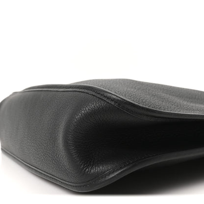 Hermes Taurillon Clemence Vespa PM Black 10 of 10
