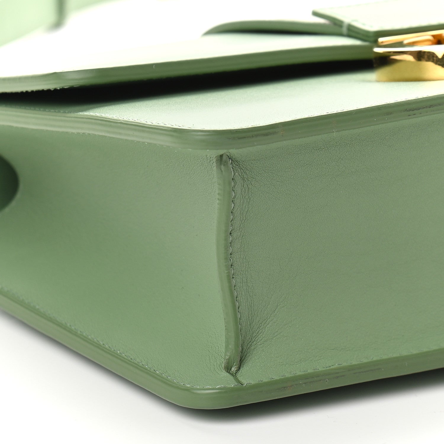 Christian Dior Smooth Calfskin 30 Montaigne Flap Bag Mint Green 7 of 9