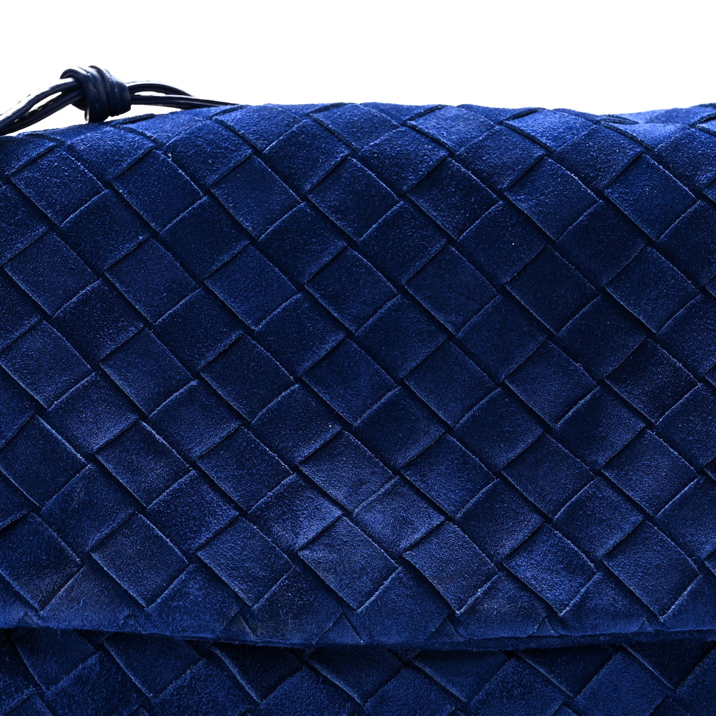 Suede Intrecciato Giorno Royal Blue