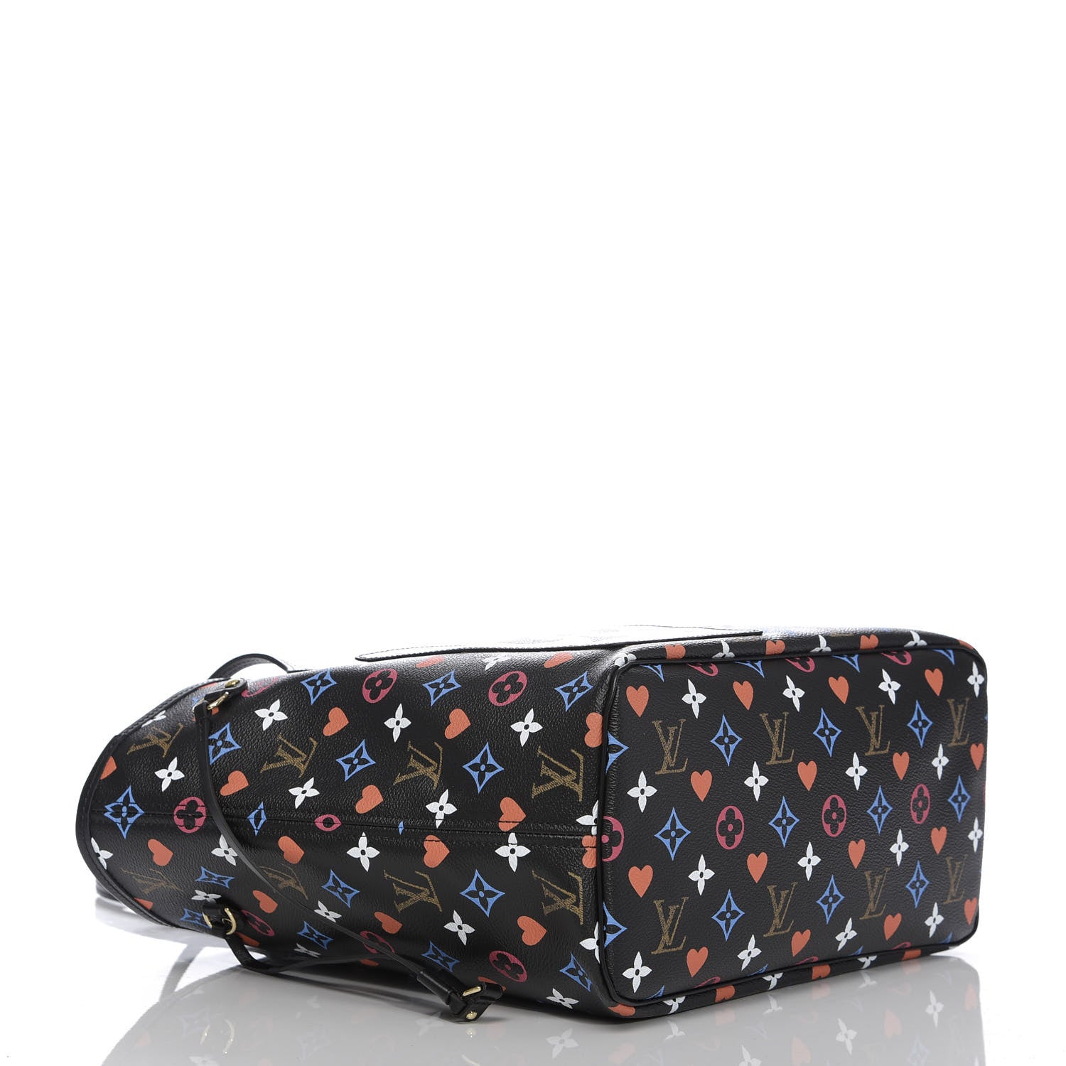 Louis Vuitton Game On Neverfull MM Black 4 of 10