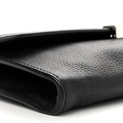 Balenciaga Calfskin Barb Wire Flap Shoulder Bag Black 9 of 13