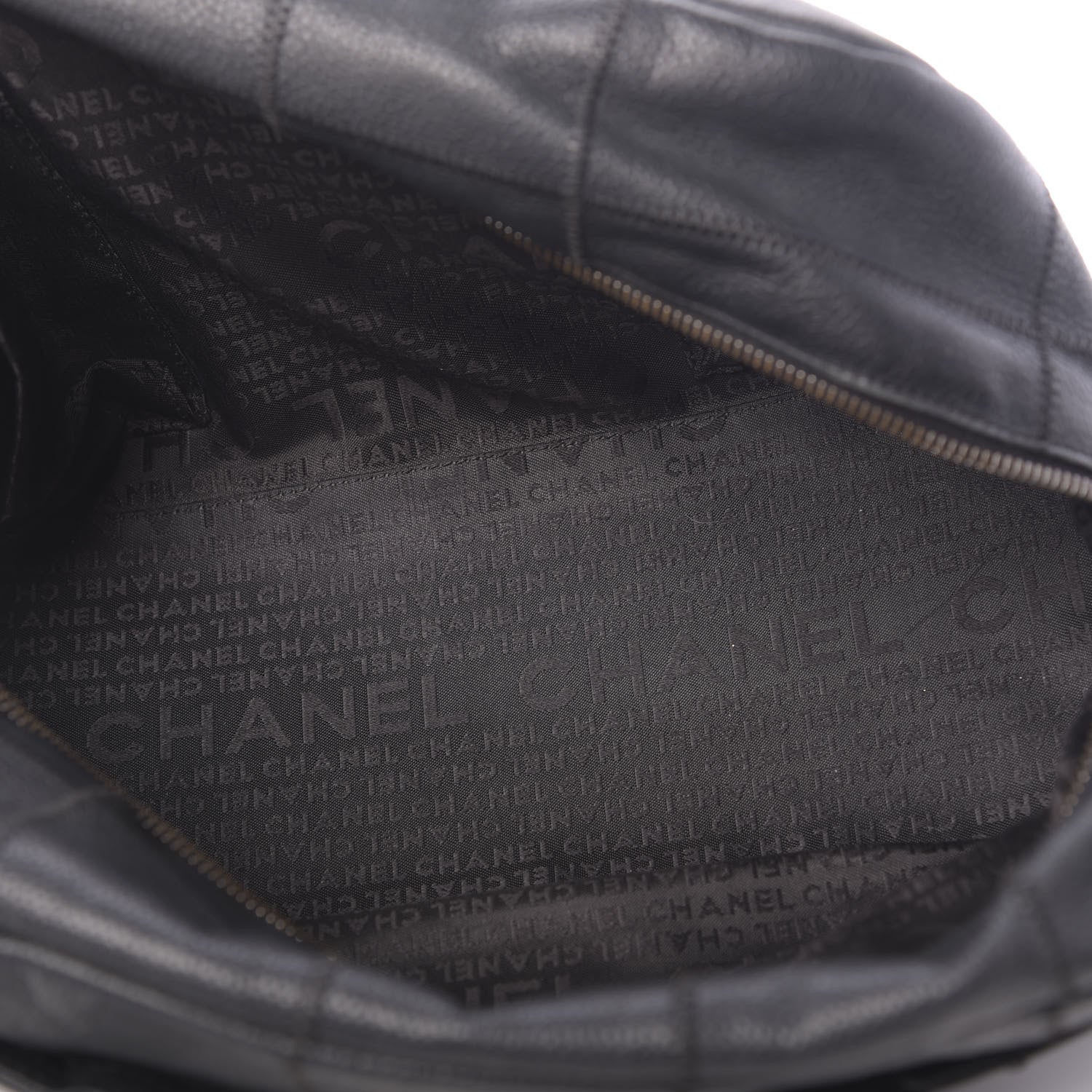 Chanel Caviar Square Stitched Tote Black 5 of 11