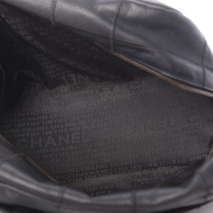Chanel Caviar Square Stitched Tote Black 5 of 11