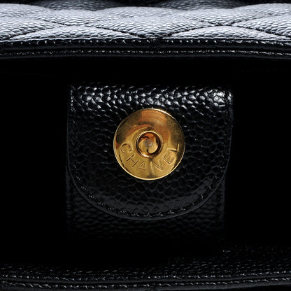 Chanel Caviar Petit Shopping Tote PST Black 7 of 9