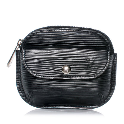 Louis Vuitton Epi Porte-Monnaie Schilling Black 1 of 7