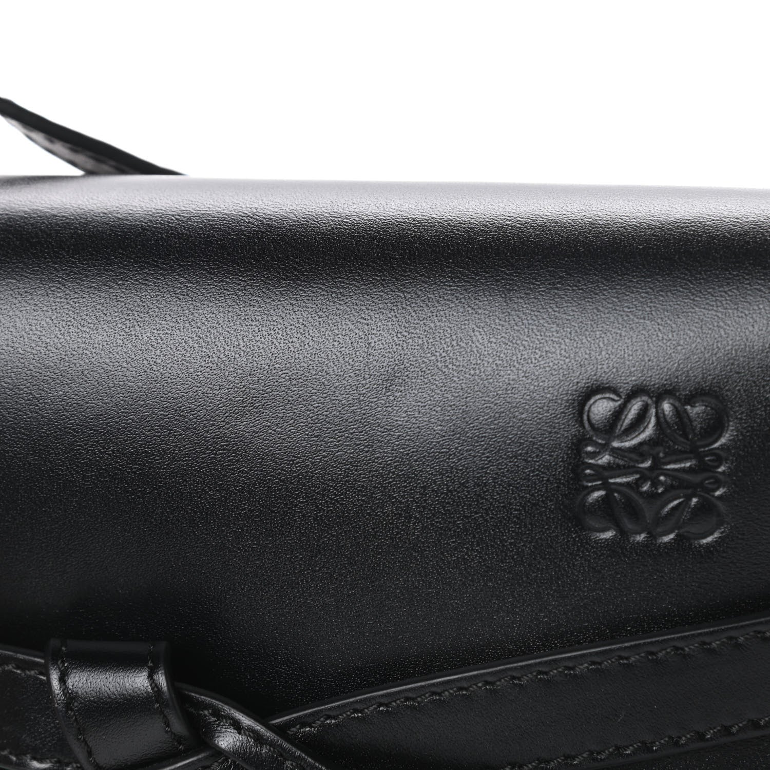 Loewe Calfskin Mini Gate Crossbody Bag Black 11 of 13