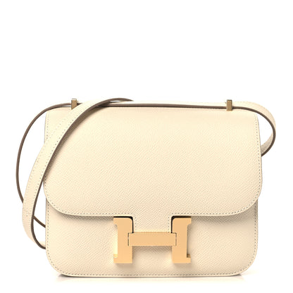 Hermes Epsom Constance 18 Craie 1 of 12