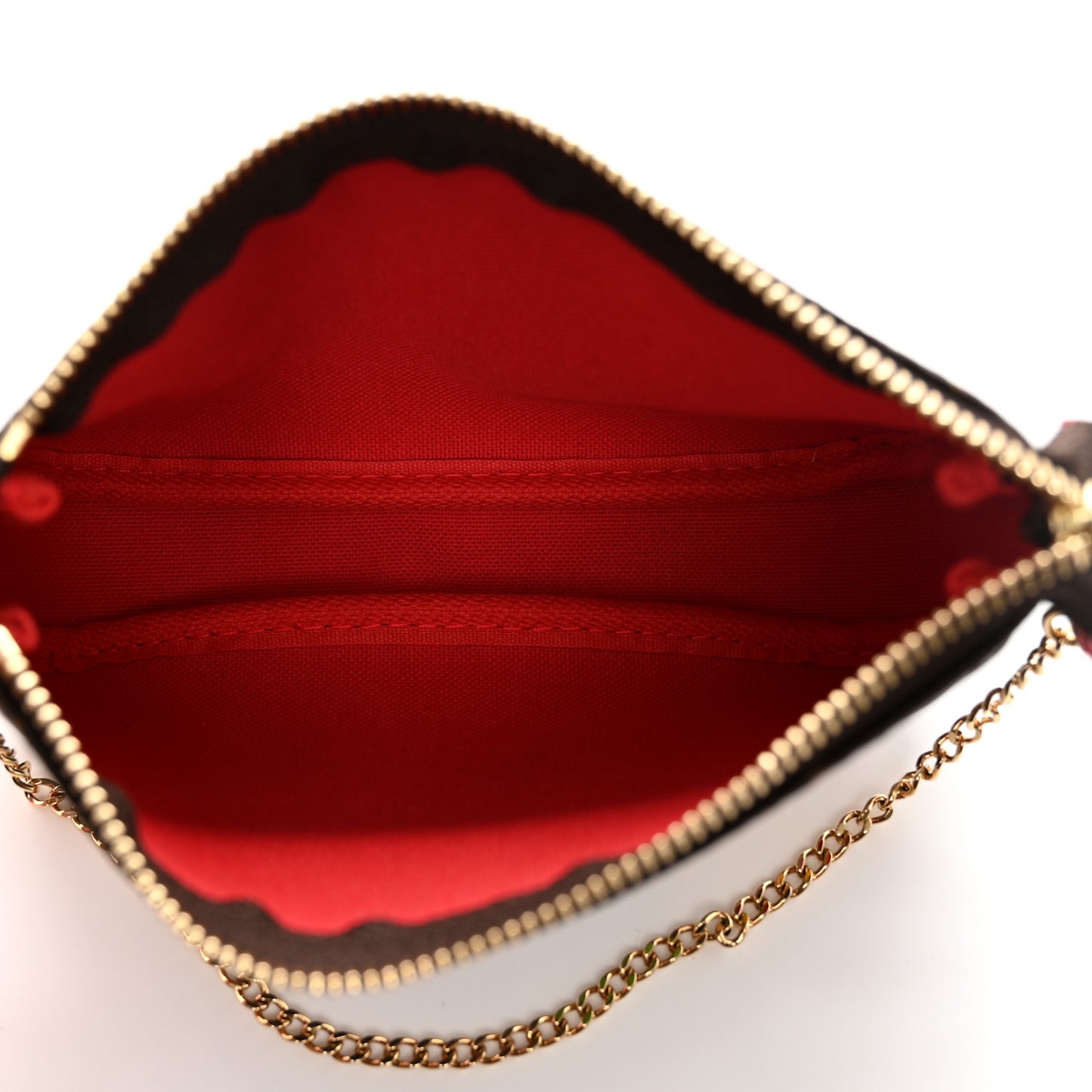 Monogram 2022 Christmas Animation Mini Pochette Accessories Red