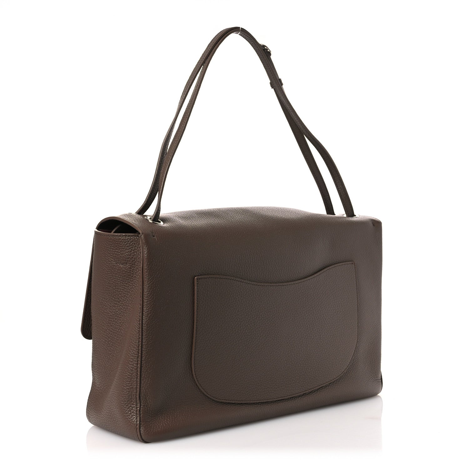 Chanel Grained Calfskin Souplissimo Maxi Flap Light Brown 2 of 13