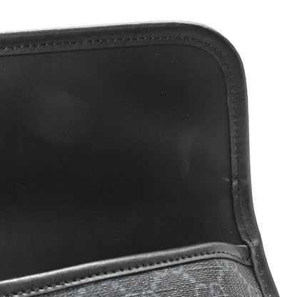 Gucci GG Supreme Monogram Web Slim Belt Bag Black Grey 9 of 9