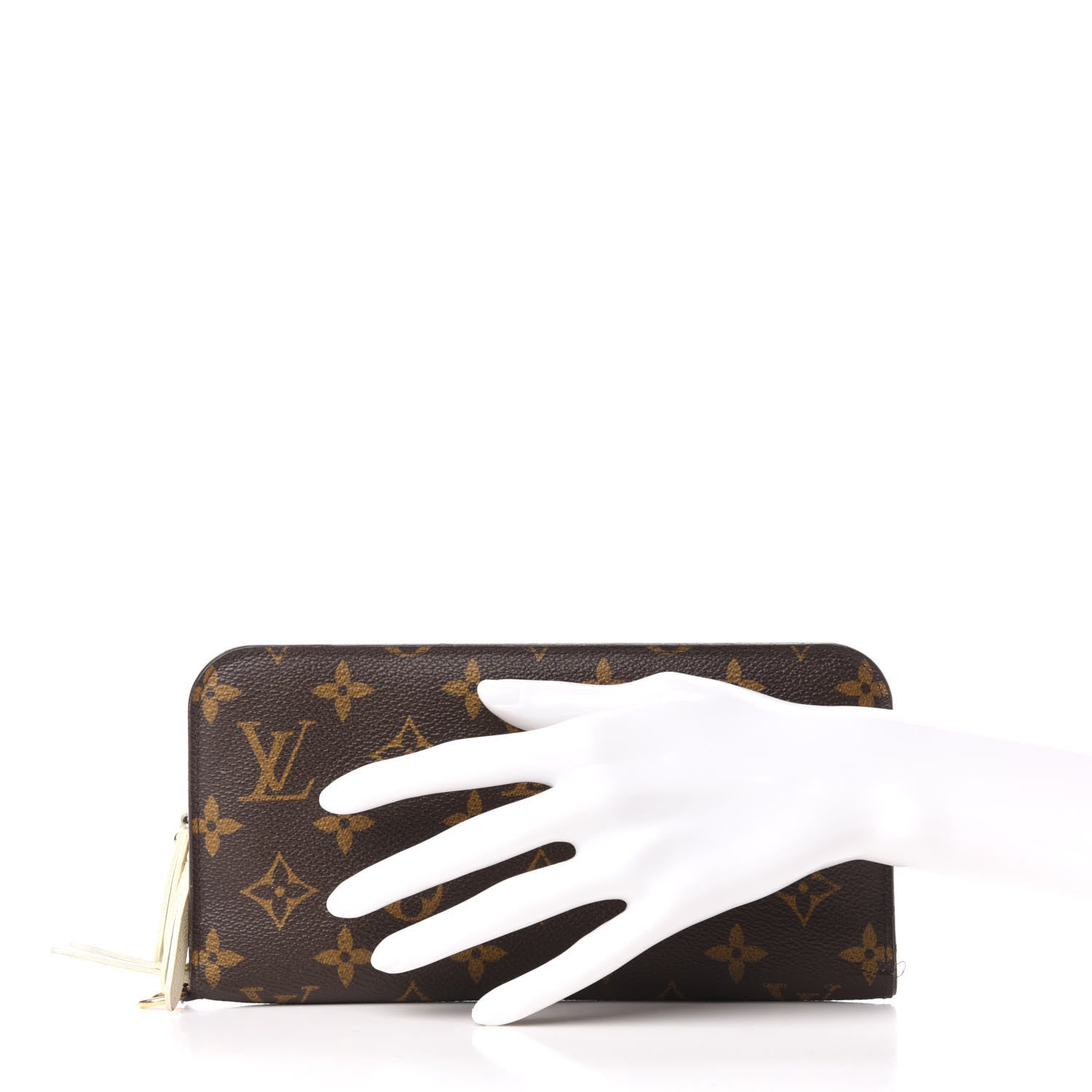 Louis Vuitton Monogram Fleuri Insolite Wallet Violet 2 of 7