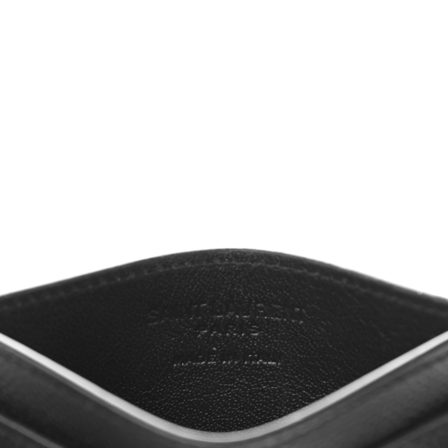 Grain De Poudre Card Case Black