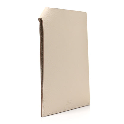 Hermes Epsom Tarmac PM Passport Holder Craie 3 of 9