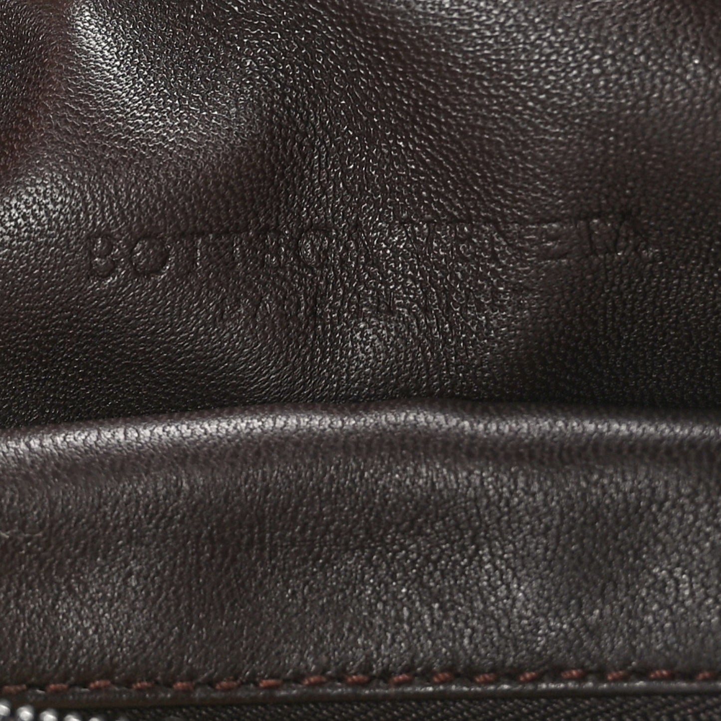 Nappa Intrecciato Ball Hobo Ebano