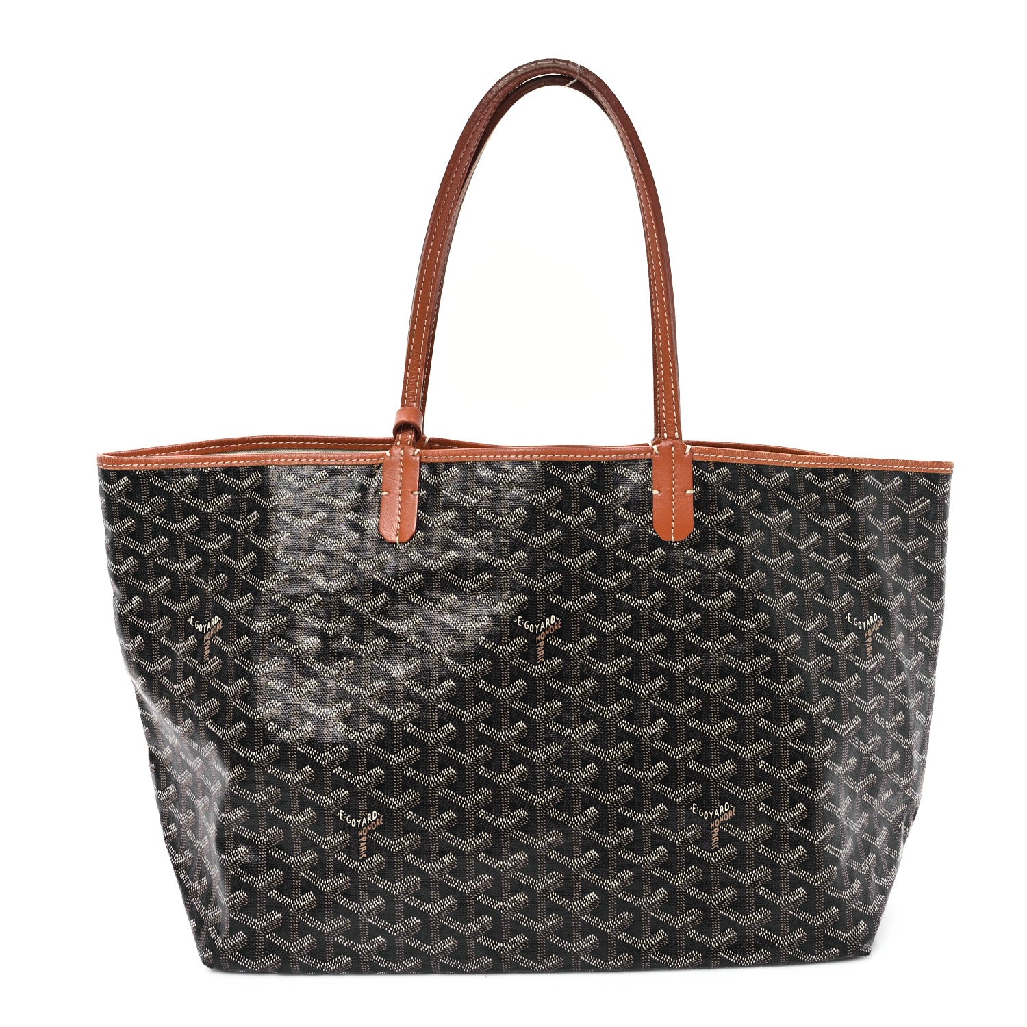 Goyard Goyardine Saint Louis PM Black Gold 1 of 12