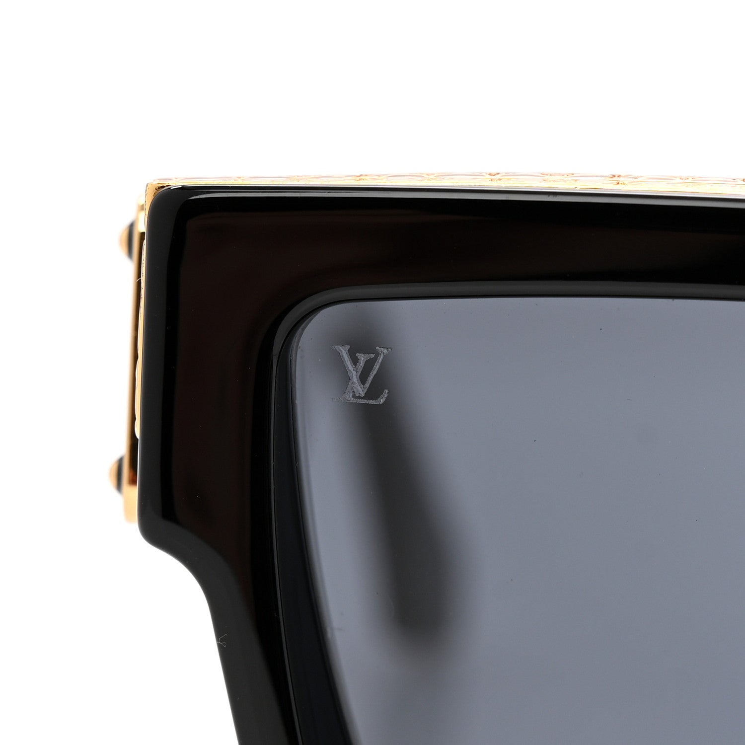 Louis Vuitton Acetate 1.1 Millionaires Sunglasses Z1165W Black 8 of 9